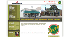 Desktop Screenshot of paulsonspaint.com